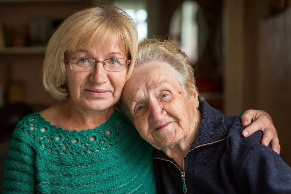 older-mother-daughter Dementia Care